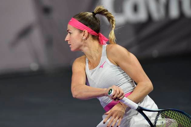 Harriet Dart V Anna Bondar - Transylvania Open 2024 Round Of 32 Anna Bondar of Hungary in action during her game against Harriet Dart of Great Britain At The Transylvania Open 2024 Round Of 32 Women s WTA, Tennis Damen 250 Tournament In Cluj-Napoca, Romania, On February 6, 2024. Cluj-Napoca Romania  Copyright: xAlexxNicodimx originalFilename:nicodim-notitle240206_npu48.jpg