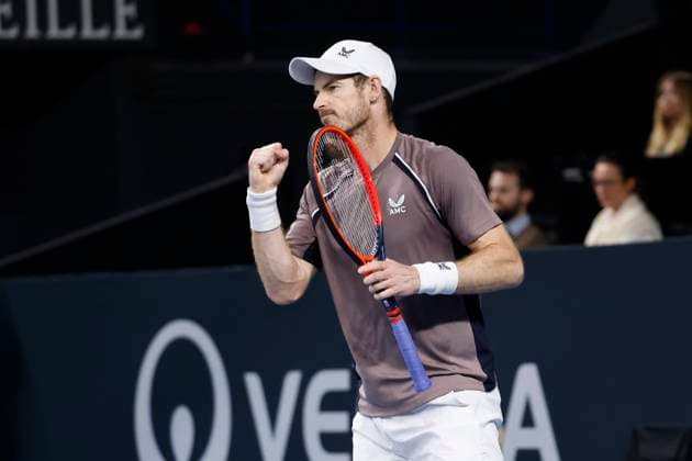 TENNIS OPEN 13 PHOTOPQR LA PROVENCE PENNANT Franck ; Marseille ; 06 02 2024 ; Tennis : OPEN 13 Provence 2024 au Palais des sports de Marseille Match Tomas MACHAC (CZE) vs Andy MURRAY (GBR) (photo) ATP, Tennis Herren Open 13 in Marseille, on February 06, 2024 Marseille Marseille France  Copyright: xPHOTOPQR LAxPROVENCE MAXPPPxPENNANTxFranckx 20240206PVL0578 20240206PVL0578