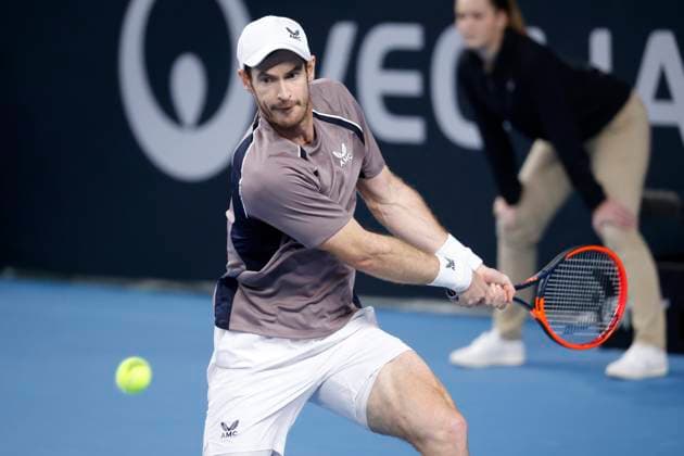 TENNIS OPEN 13 PHOTOPQR LA PROVENCE PENNANT Franck ; Marseille ; 06 02 2024 ; Tennis : OPEN 13 Provence 2024 au Palais des sports de Marseille Match Tomas MACHAC (CZE) vs Andy MURRAY (GBR) (photo) ATP, Tennis Herren Open 13 in Marseille, on February 06, 2024 Marseille Marseille France  Copyright: xPHOTOPQR LAxPROVENCE MAXPPPxPENNANTxFranckx 20240206PVL0586 20240206PVL0586