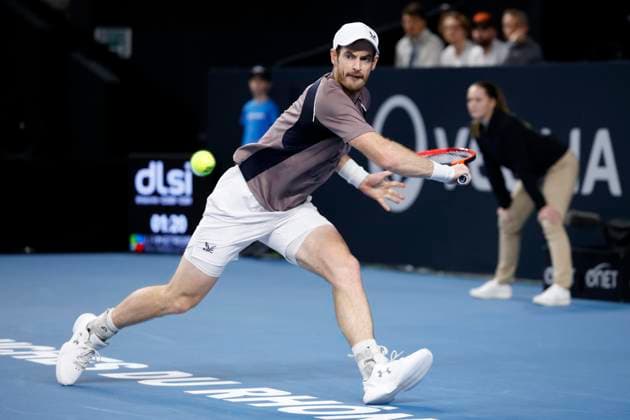 TENNIS OPEN 13 PHOTOPQR LA PROVENCE PENNANT Franck ; Marseille ; 06 02 2024 ; Tennis : OPEN 13 Provence 2024 au Palais des sports de Marseille Match Tomas MACHAC (CZE) vs Andy MURRAY (GBR) (photo) ATP, Tennis Herren Open 13 in Marseille, on February 06, 2024 Marseille Marseille France  Copyright: xPHOTOPQR LAxPROVENCE MAXPPPxPENNANTxFranckx 20240206PVL0602 20240206PVL0602