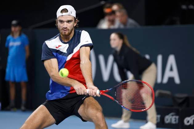 TENNIS OPEN 13 PHOTOPQR LA PROVENCE PENNANT Franck ; Marseille ; 06 02 2024 ; Tennis : OPEN 13 Provence 2024 au Palais des sports de Marseille Match Tomas MACHAC (CZE) (photo) vs Andy MURRAY (GBR) ATP, Tennis Herren Open 13 in Marseille, on February 06, 2024 Marseille Marseille France  Copyright: xPHOTOPQR LAxPROVENCE MAXPPPxPENNANTxFranckx 20240206PVL0608 20240206PVL0608