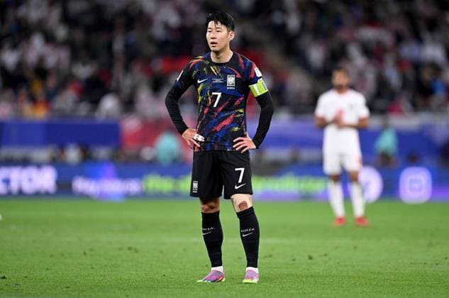 FOOTBALL AFC Asian Cup semi-final in Doha Jordan South Korea 06 02 2024 Son Heung Min South Korea