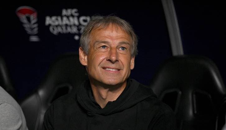 FOOTBALL AFC Asian Cup semi-final in Doha Jordan South Korea 06 02 2024 Coach South Korea Juergen Klinsmann Germany