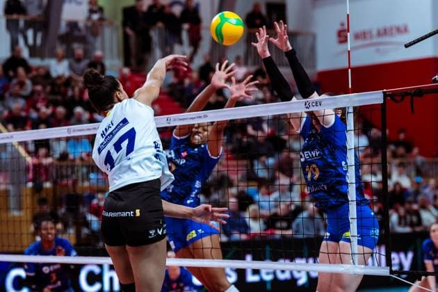 CEV Champions League SC Potsdam Allianz MTV Stuttgart 07 02 2024 CEV Champions League SC Potsdam Allianz MTV Stuttgart 07 02 2024 Copyright: xBEAUTIFULxSPORTS NicolxMarschallx