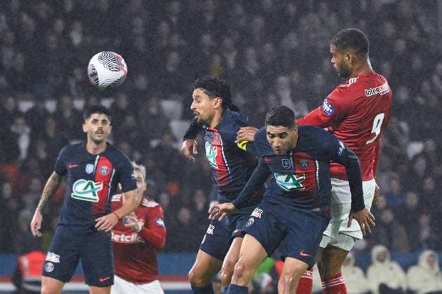 Football, Coupe de France, Paris St. Germain - Stade Brest
