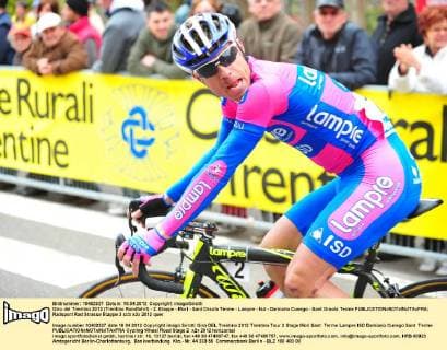 Cycling, Giro del Trentino, Damiano Cunego wins the 2nd stage