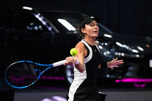 Transylvania Open 2024 Elina Avanesyan is in action during her match against Anastasija Sevastova from Latvia in the round of 16 of the Transylvania Open, a WTA, Tennis Damen 250 tournament, at the BT Arena in Cluj-Napoca, Romania, on February 8, 2024. Cluj-Napoca Romania  Copyright: xFlaviuxBuboix originalFilename:buboi-notitle240208_npaKW.jpg