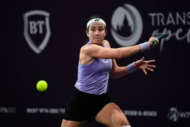 Transylvania Open 2024 Anastasija Sevastova of Latvia is in action during her match against Elina Avanesyan in the round of 16 at the Transylvania Open, a WTA250 tournament, in Cluj-Napoca, Romania, on February 8, 2024. Cluj-Napoca Romania  Copyright: xFlaviuxBuboix originalFilename:buboi-notitle240208_npNnp.jpg