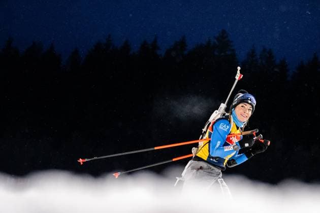 Sport Bilder des Tages 240208 Dorothea Wierer of Italy at a training session during the IBU Biathlon World Championships on February 8, 2024 in Nove Mesto na Morave. Photo: Petter Arvidson BILDBYRAN kod PA PA0753 bbeng skidskytte biathlon skiskyting skidskytte-vm vm ibu world championships biathlon world championships träning training practice trening sverige sweden *** 240208 Dorothea Wierer of Italy at a training session during the IBU Biathlon World Championships on February 8, 2024 in Nove Mesto na Morave Photo Petter Arvidson BILDBYRAN code PA PA0753 bbeng biathlon biathlon biathlon biathlon vm vm ibu world championships biathlon world championships träning training practice trening sverige sweden  Copyright: PETTERxARVIDSON BB240208PA170