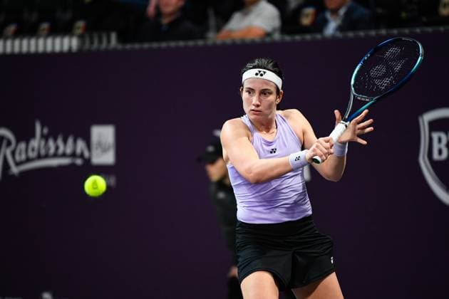 WTA250 Tournament: Transylvania Open 05-11 February 2024, Cluj-Napoca WTA250 Tournament: Transylvania Open,quarter finals, Day 5. BT Arena, Cluj-Napoca, 09 February 2024 Copyright: xAncaxTepeix