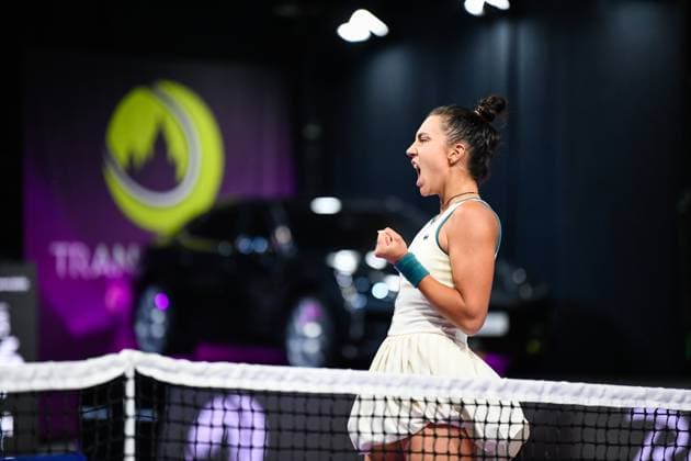 WTA250 Tournament: Transylvania Open 05-11 February 2024, Cluj-Napoca WTA250 Tournament: Transylvania Open,quarter finals, Day 5. BT Arena, Cluj-Napoca, 09 February 2024 Copyright: xAncaxTepeix