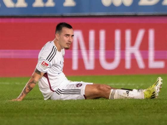 Jens Castrop 1 FC Nuernberg, 17 is deaccessioned, GER, SV Wehen Wiesbaden vs 1 FC Nuernberg, Football, 2 Bundesliga, Matchday 21, Season 2023 2024, 09 02 2024 DFL REGULATIONS PROHIBIT ANY USE OF PHOTOGRAPHS AS IMAGE SEQUENCES AND OR QUASI VIDEO GER, SV Wehen Wiesbaden vs 1 FC Nuernberg, Football, 2 Bundesliga, Matchday 21, Season 2023 2024, 09 02 2024 Wiesbaden Copyright: xEibner-Pressefoto FlorianxWieganx EP_FWD