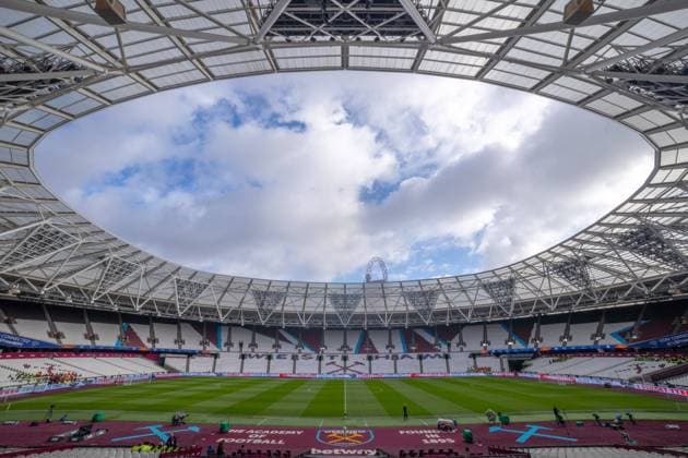 West Ham United v Arsenal Premier League A general view of the London Stadium, Stratford Copyright: xChrisxMyattx FIL-19646-0002 UK Newspapers OUT