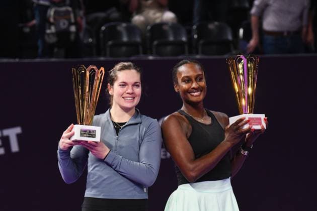 WTA250 Tournament: Transylvania Open 05-11 February 2024, Cluj-Napoca WTA250 Tournament: Transylvania Open, Doubles Final, Day 7. BT Arena, Cluj-Napoca, 11 February 2024 Copyright: xAncaxTepeix