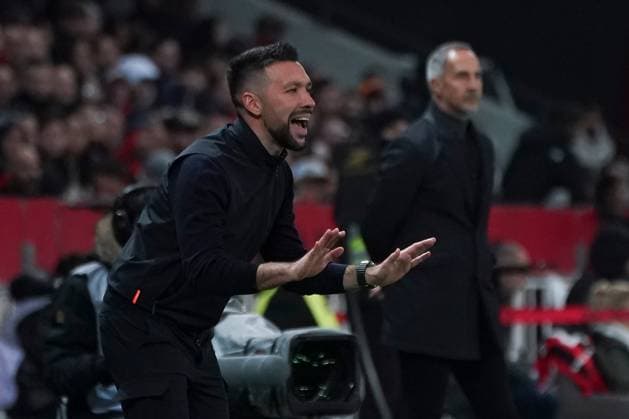 Francesco Farioli (entraineur de l OGC Nice) FOOTBALL : OGC Nice vs AS Monaco - Ligue 1 Uber Eats - Nice - 11 02 2024 NorbertScanella Panoramic 