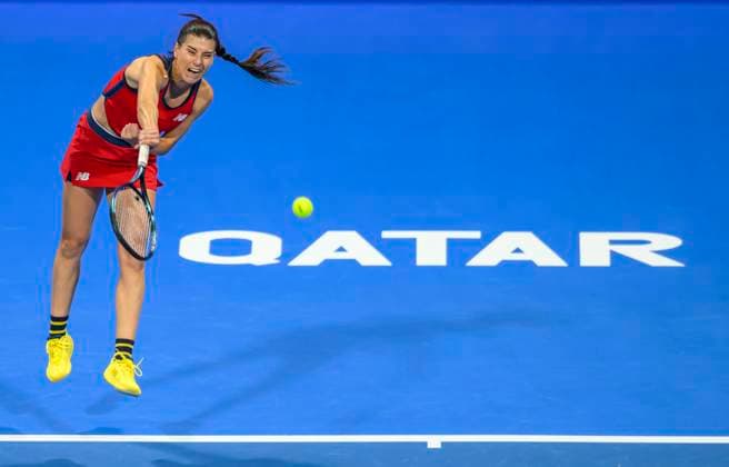 Tennis, WTA tournament in Doha