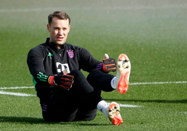 13 02 2024, FC Bayern Training, Saebenerstrasse Muenchen, Fußball Sport, im Bild Manuel Neuer FC Bayern Muenchen Nur für journalistische Zwecke Only for editorial use DFL regulations prohibit any use of photographs as image sequences and or quasi video