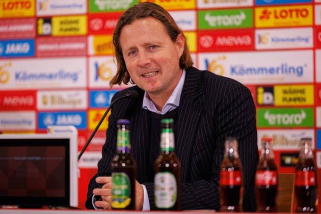 Sport Themen der Woche KW07 Sport Bilder des Tages Vorstellung von BO HENRIKSEN als neuer Cheftrainer des 1. FSV Mainz 05, Mainz, 13.02.2024 Pressekonferenz, Vorstellung von BO HENRIKSEN als neuer Cheftrainer des 1. FSV Mainz 05, MEWA Arena Mainz, 13.02.2024 *** Presentation of BO HENRIKSEN as new head coach of 1 FSV Mainz 05, Mainz, 13 02 2024 Press conference, Presentation of BO HENRIKSEN as new head coach of 1 FSV Mainz 05, MEWA Arena Mainz, 13 02 2024 Copyright: xBEAUTIFULxSPORTS Hahnex