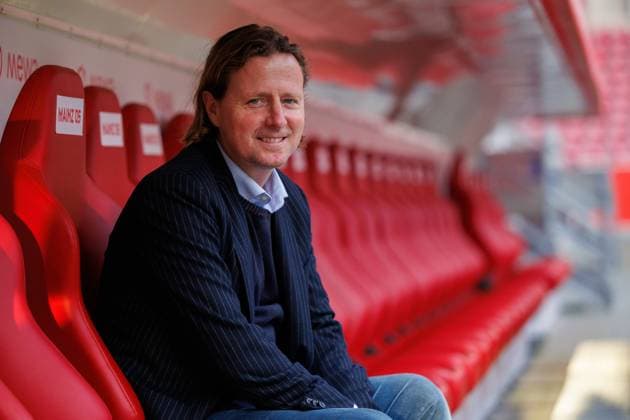 Presentation of BO HENRIKSEN as new head coach of 1 FSV Mainz 05, Mainz, 13 02 2024 Bo Henriksen 1 FSV Mainz 05, head coach on the trainers bench Press conference, Presentation of BO HENRIKSEN as new head coach of 1 FSV Mainz 05, MEWA Arena Mainz, 13 02 2024 Copyright: xBEAUTIFULxSPORTS Hahnex