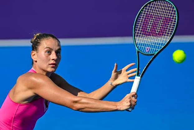 Tennis, WTA tournament in Doha