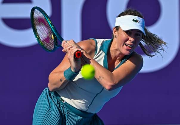 Qatar TotalEnergies Open - Day 3 Anastasia Pavlyuchenkova is playing in her second-round match against Marta Kostyuk of Ukraine at the WTA, Tennis Damen 1000-Qatar TotalEnergies Open tennis tournament at the Khalifa International Tennis Complex in Doha, Qatar, on February 13, 2024. DOHA Qatar  Copyright: xNoushadxThekkayilx originalFilename:varittyakkal-qatartot240213_npbms.jpg