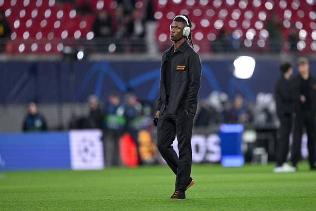 13 02 2024, Football, UCL, UEFA Champions League, Round of 16, Season 2023 2024, RB Leipzig Real Madrid, Eduardo Camavinga Real Madrid xRHR PHOTO TKx Copyright: TeresaxKroeger RHR-FOTOx RHR-FOTO TK