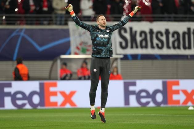 13 02 2024, xtgx, Football UEFA Champions League 1 8 Final, RB Leipzig Real Madrid emspor, v l Peter Gulasci Leipzig, 1 DFL DFB REGULATIONS PROHIBIT ANY USE OF PHOTOGRAPHS as IMAGE SEQUENCES and or QUASI VIDEO Leipzig