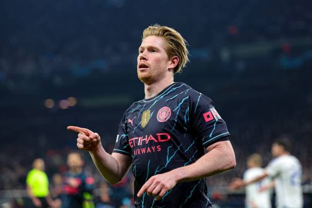 during the Champions League match between FC Copenhagen and Manchester City at Parken Stadium, Copenhagen, Denmark on 13 February 2024. Editorial use only , Copyright: xNigelxKeenex PSI-19018-0024