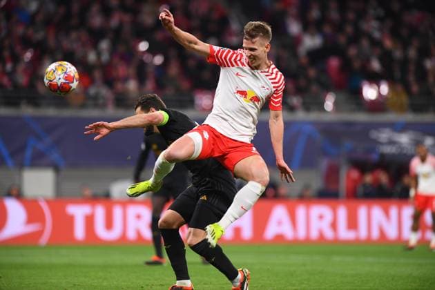 Leipzig, GERMANY - 13.02.24: The match of match UEFA Champion League RB Leipzig vs Real Madrid at Red Bull Arena  Copyright: xVITALIIxKLIUIEVx