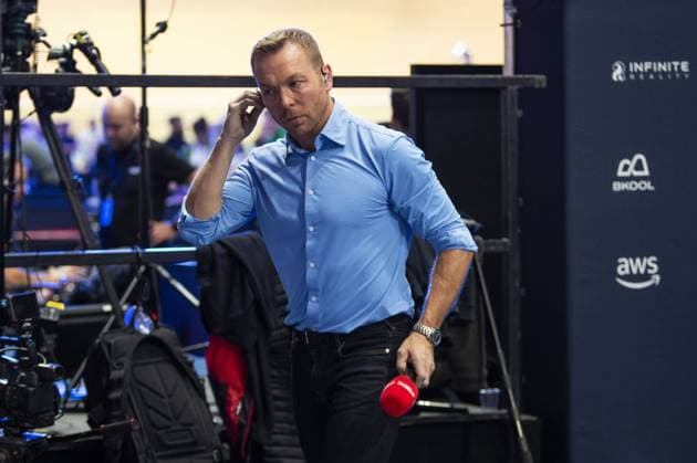 UCI Track Championship, London, UK - 02 Dec 2022 Mandatory Credit: Photo by MICAH CROOK PPAUK (13646154a) Former Olympic cycling champion Sir Chris Hoy during the UCI Track cycling, Rad, Radsport, Bahnrad, Bahn Championships at Lee Valley VeloPark, Stratford, London on 2nd December 2022 ( Copyright: xMICAHxCROOK PPAUKx 13646154a