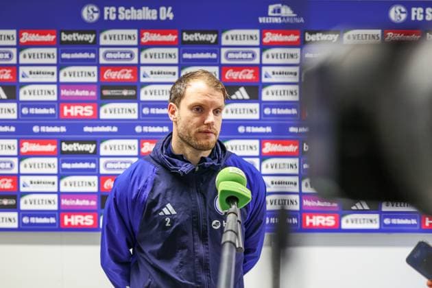 14 02 2024, Football, Season 2023 2024, 2 Bundesliga, Training FC Schalke 04, Thomas Ouwejan FC Schalke 04 Gelsenkirchen NRW Germany xRHR PHOTO TRx Copyright: RHR-FOTOx RHR-FOTO TR