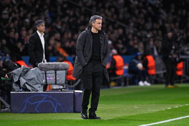 Luis Enrique Martinez ( coach PSG ) during the UEFA Champions League match between PSG and Real Sociedad at Parc Des Princes on February 14, 2024 in Paris, France. ( Photo by federico pestellini panoramic ) - FOOTBALL : Paris Saint Germain vs Real Sociedad - Ligue des Champions - 14 02 2024 FedericoPestellini Panoramic 