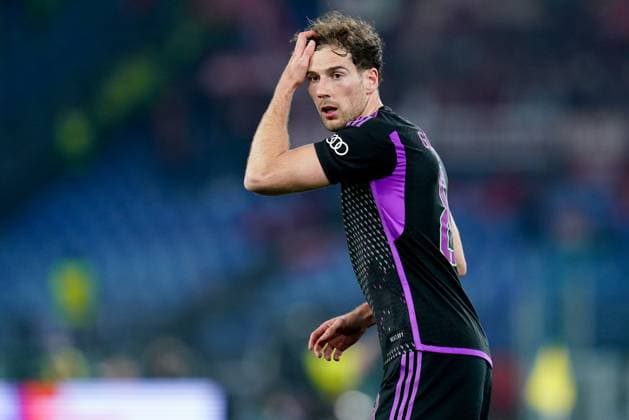 Lazio v FC Bayern Munich - UEFA Champions League Leon Goretzka of FC Bayern Munich looks on during the UEFA Champions League Round of 16 match between SS Lazio v FC Bayern Munich at Stadio Olimpico Roma on February 14, 2024 in Rome, Italy. Rome Stadio Olimpico Rome Italy Copyright: xGiuseppexMaffiax UCL_Lazio-BayernMunich_GM_140224_LIA8985