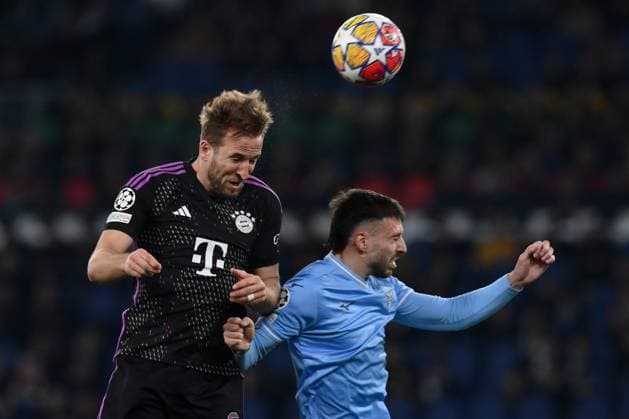 As Roma 14 02 2024 - Champions League Lazio-Bayern Monaco foto Antonello Sammarco Image Nella foto: Harry Kane-Gila 