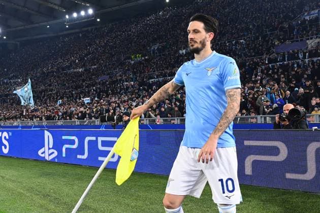 Luis Alberto of SS Lazio during the Uefa Champions League match between SS Lazio and FC Bayern Munchen at Stadio Olimpico Rome Italy on 14 February 2024. Rome Stadio Olimpico Rome Italy Copyright: xNicolaxIanualex SP24-848-041