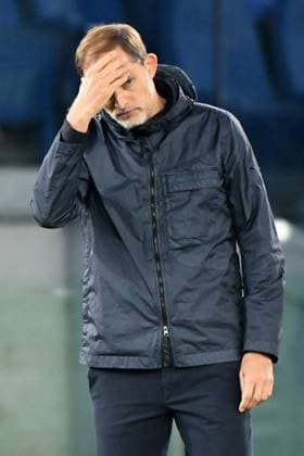 Rome, Stadio Olimpico, 14 02 24, GER, Men, UEFA Champions League, Season 2023 2024, Lazio Rom FC Bayern Muenchen Bild Trainer Thomas TUCHEL Muenchen Only for editorial use UEFA regulations prohibit any use of photographs as image sequences and or quasi video Italy