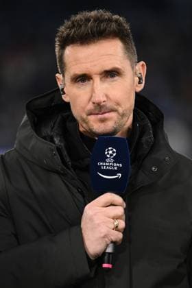 Miroslav Klose during the round of 16 of the UEFA Champions League between S.S. Lazio vs F.C. Bayern Munich on 14 February 2024 at the Olympic Stadium in Rome, Italy.  Copyright: xDomenicoxCippitelli IPAxSportx x xx IPA_43438731 IPA_Agency_IPA43438731