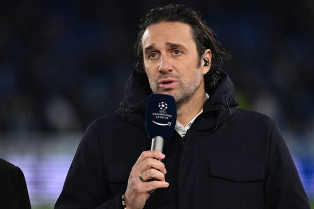 Luca Toni during the round of 16 of the UEFA Champions League between S.S. Lazio vs F.C. Bayern Munich on 14 February 2024 at the Olympic Stadium in Rome, Italy.  Copyright: xDomenicoxCippitelli IPAxSportx x xx IPA_43438741 IPA_Agency_IPA43438741