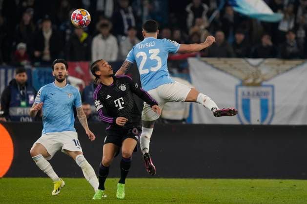 February 14, 2024, Roma, Rome, ITALY: Round of 16 of the Champions League between S.S. Lazio VS F.C. Bayern Munich on 14 february 2024 at the Olympic Stadium, Rome, italy Roma ITALY - ZUMAd166 20240214_zsp_d166_066 Copyright: xStefanoxD Offizix
