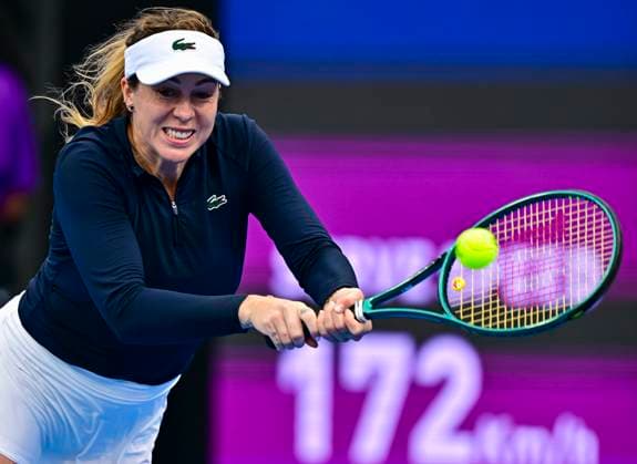 Tennis, WTA tournament in Doha