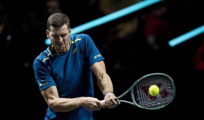 Tennis, ATP tournament in Rotterdam