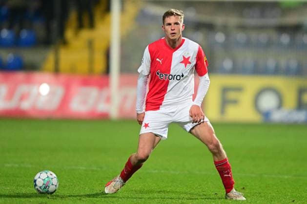 David Zima during Fortuna league match FC Trinity Zlin - SK Slavia Prague, 14.february 2023 Zlin Czech republic Copyright: xx FAJ_9252