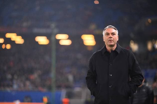 HAMBURG, GERMANY - 15 FEBRUARY, 2024: Marino Pusic, The match of UEFA Europa League play-off round FC Shakhtar Donetsk v Olympique de Marseille at Volksparkstadion  Copyright: xVITALIIxKLIUIEVx