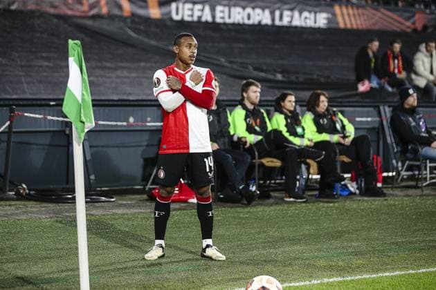 ROTTERDAM, 15-2-2024, Stadium de Kuip, 2023 2024, UEFA Europa League, intermediate round, Feyenoord - AS Roma, Feyenoord - Roma  x24269581x Copyright:
