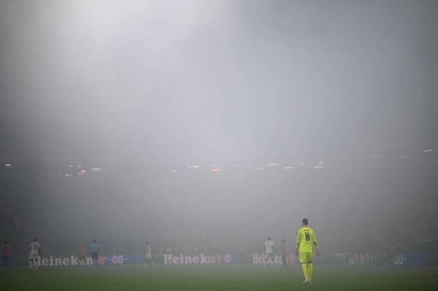 HAMBURG, GERMANY - 15 FEBRUARY, 2024: The match of UEFA Europa League play-off round FC Shakhtar Donetsk v Olympique de Marseille at Volksparkstadion  Copyright: xVitaliixKliuievx