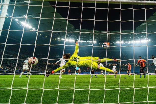Goal to 2 2 Eguinaldo Shakhtar Donetsk, 07 , Remote back goal GER, Shakhtar Donetsk vs Olympique de Marseille, Football, Europa League, Play offs, 2023 2024 season, 15 02 2024 GER, Shakhtar Donetsk vs Olympique de Marseille, Football, Europa League, Play offs, 2023 2024 season, 15 02 2024 Hamburg Copyright: xEibner-Pressefoto MarcelxvonxFehrnx EP_MFN