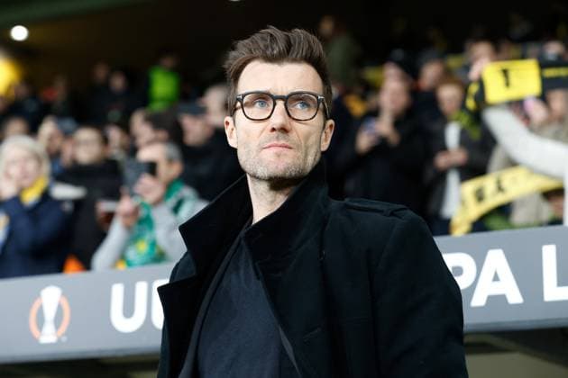 Young Boys Sporting Lisbon Coach Raphael Wicky Young Boys 15 02 2024 Stadion Wankdorf Bern , SWITZERLAND , Season 2023 2024 Men Soccer UEFA Europa League BSC Young Boys Bern Sporting Lisbon Coach Raphael Wicky Young Boys