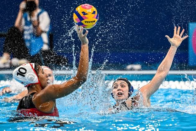Swimming, World Championships in Doha, Water Polo, Women, Canada - Italy