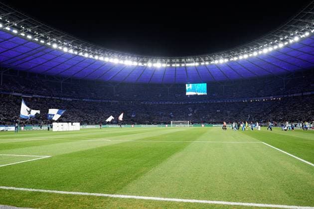Mood picture Olympiastadion Berlin, GER, Hertha BSC vs 1 FC Magdeburg, Soccer Men, 2 Bundesliga, Season 2023 2024, 22 Matchday, 16 02 2024 DFL REGULATIONS PROHIBIT ANY USE OF PHOTOGRAPHS AS IMAGE SEQUENCES AND OR QUASI VIDEO GER, Hertha BSC vs 1 FC Magdeburg, Soccer Men, 2 Bundesliga, Season 2023 2024, 22 Matchday, 16 02 2024 Berlin Copyright: xEibner-Pressefotox xClaudiusxRaux EP_CRH