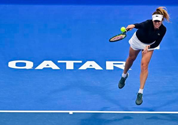 Tennis, WTA tournament in Doha